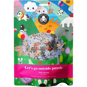 Studio Inktvis - Let's go outside - 1000 stukjes puzzel - Schattig - Kawaii