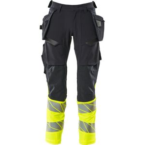 Mascot Accelerate Safe Broek met spijkerzakken 19131-711 - donkermarine/hi-vis geel