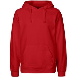 Neutral Fairtrade - Unisex Hoodie - Rood - 100% Biologisch Katoen - 3XL