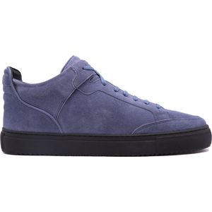 Mid Top - Lichtblauw Suede maat 43 | Mondain | Heren sneaker | Handgemaakt