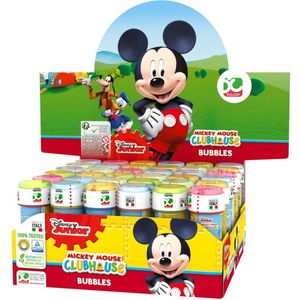 Bellenblaas Mickey Mouse 36 stuks - Bellen blazen – Kinderverjaardag - Disney bellenblaas