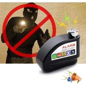 Titan® Remschijfslot Alarm - Fietsalarm Waterdicht - Scooter Alarm - Anti Diefstal - Schijfremslot