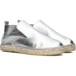 Shabbies Elche Lofa Metallic Espadrilles - Dames - Zilver - Maat 42