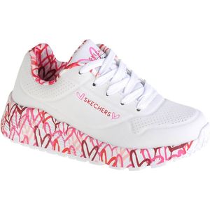 Skechers Sneaker 314976L/WRPK UNO Lite Lovely Luv Wit Roze