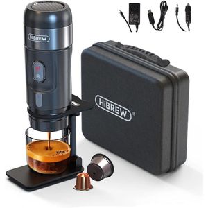 Sustainably C Koffiemachine - Koffiezetapparaat - Draagbare Koffiemachine - 3-in-1 - Thermoskan - Met Capsule - Cup - Hot/Cold - Oploskoffie - Zwart