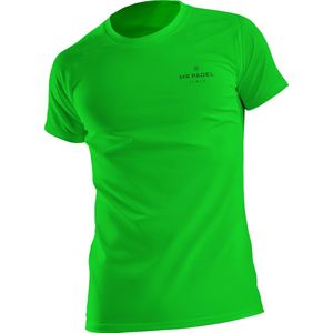 Mr Padel - Padel Shirt Man - Sportshirt Maat: M - Neon Groen