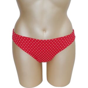 Freya Pier - bikinislip - rood met wit polkadot - maat S / 36