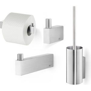 Zack Linea toilet accessoireset 4-in-1 RVS Mat