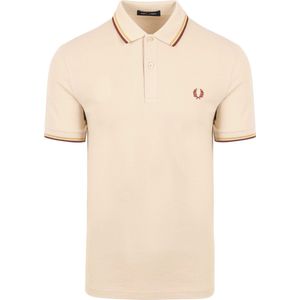 Fred Perry Polo M3600 Ecru W55 - Maat XXL - Heren