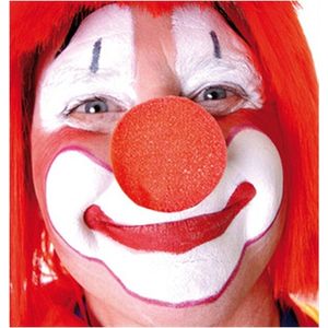25x stuks rode clowns neus/neuzen foam