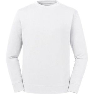 Russell Unisex Volwassenen Pure Organic Reversible Sweatshirt (Wit)
