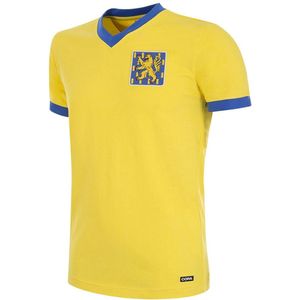 COPA - FC Sochaux 1972 - 73 Retro Voetbal Shirt - XL - Geel