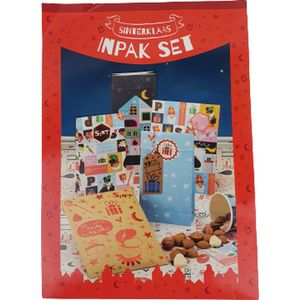 Inpak set - Sinterklaas -  Inpakken - Kinderen - Jarig - Feestje - Cadeau - Kado