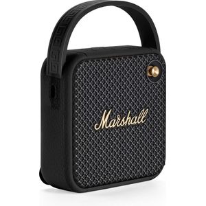 Siliconen Case geschikt voor Marshall Willen - Bluetooth Speaker - Zwart