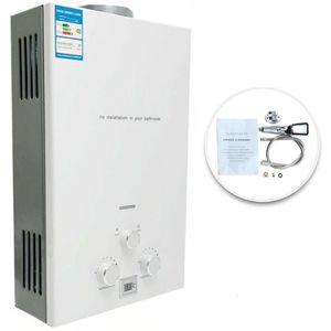 Currero Boiler - Propaan Geiser - Camping - Instant Boiler - 18 Liter - Met Douche Kop