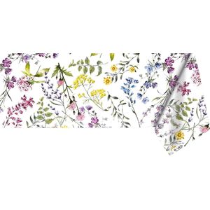Raved Tafelzeil Lavendel  140 cm x  180 cm - Gekleurd - PVC - Afwasbaar