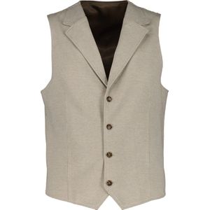 Hensen Gilet - Slim Fit - Beige - 50