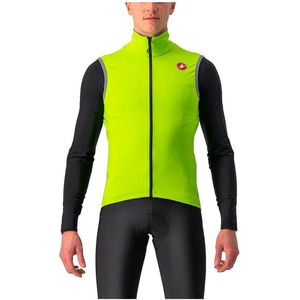 Castelli PERFETTO RoS 2 VEST ELECTRIC LIME - Mannen - maat M