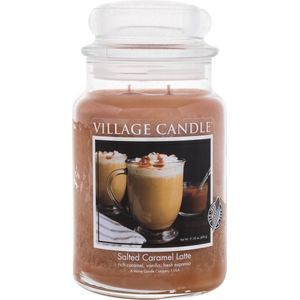 Village Candle Large Jar Salted Caramel Latte