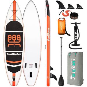 Funwater Cruise 11′ Touring SUP board - Ideaal voor tochtjes - Compleet pakket