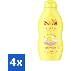 Zwitsal - Babyverzorging - Bodylotion - Voor de Gevoelige Babyhuid - 200 ml - Voordeelverpakking - 4 stuks