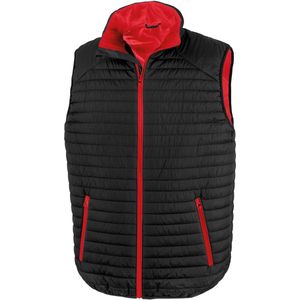 Bodywarmer Unisex M Result Mouwloos Black / Red 100% Polyester