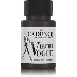 Cadence Leather Vogue Leer Verf 50 ml LV-12 Black