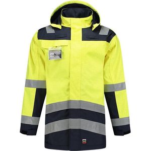 Tricorp 403009 Parka Multinorm Bicolor - Fluo Geel/Inkt - 4XL