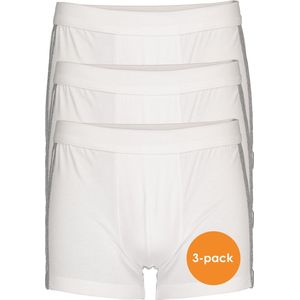 SCHIESSER 95/5 Stretch shorts (3-pack) - wit - Maat: 3XL