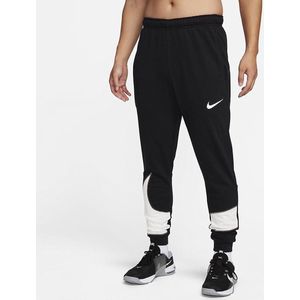 Nike Sportswear Dry-Fit Fleece Pant Black White Maat L