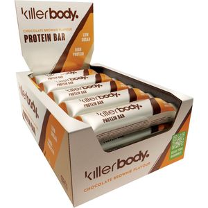 Killerbody Proteïne Repen - Chocolate Brownie - 15 Repen - Eiwitrijk & Laag in Suikers