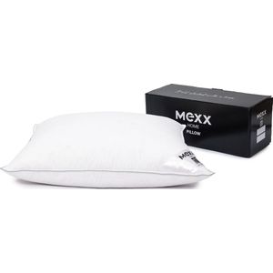 Mexx Excellent - Hoofdkussen hard - dons en veren - katoenen tijk - absorberend - 60 cm x 70 cm