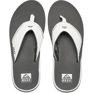 Reef Fanning slippers heren wit