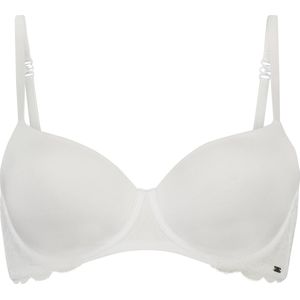 Hunkemöller Dames Lingerie Voorgevormde beugel bh Angie - Wit - maat C70