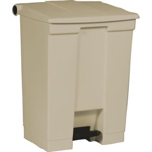 Rubbermaid Step On Container - 68 l - Beige
