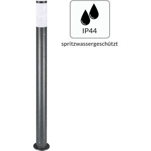 Monzana Padverlichting - Tuinverichting - Buitenlamp - Tuin - RVS - 100 x 12cm -Antraciet