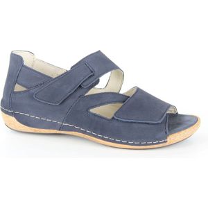 Waldlaufer 342025-H-Heliett - Sandalen met hakDames Sandalen - Kleur: Blauw - Maat: 42
