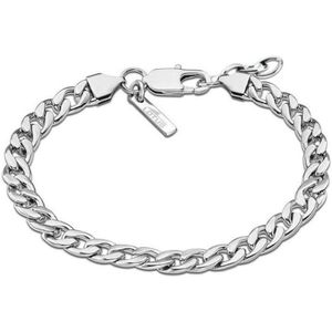 Lotus style LS1935-2/1 - armband - zilverkleurig staal - 21cm