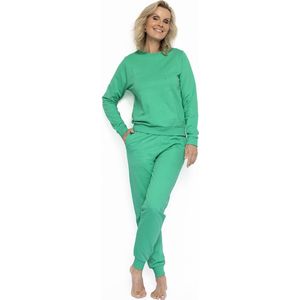 Joggingpak dames, Huispak dames bright green - Maat S