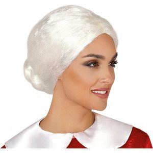 Fiestas Guirca Verkleedpruik Mrs. Claus Dames Synthetisch Blond