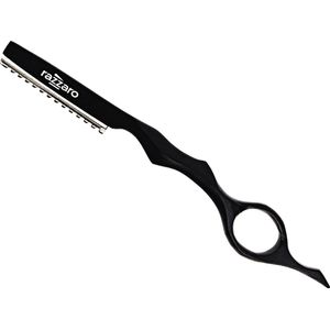 Razzaro Styling Razor - Feather - Zwart - Kappers mes - Haar snijden - Uitdun mes