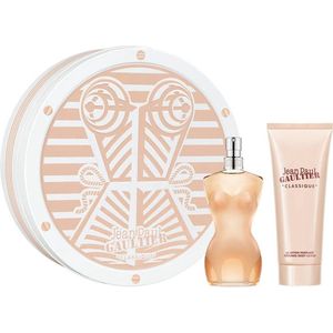 Jean Paul Gaultier Classique Giftset - 50 ml eau de toilette spray + 75 ml bodylotion - cadeauset voor dames