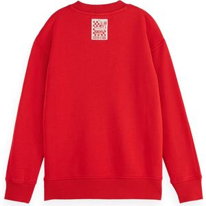 Scotch & Soda Regular-Fit Artwork Crewneck Jongens Trui - Maat 176