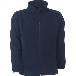 Fleecevest 'WindProtek Waterproof Fleece Jacket' merk B&C maat 3XL Navy Blauw