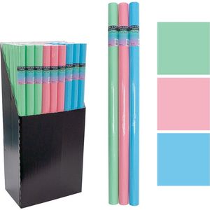 Cadeaupapier - Inpakpapier - Kaftpapier - Extra Zware Kwaliteit - Pastel - Roze - Blauw - Mint - Groen - 2mx70cm - Set - 3 Rollen
