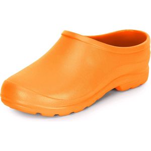 Ladeheid Unisex Clogs Tuinklompen - Tuinschoenen - Lichte - Dames - Heren - Oranje - 36 - LA-DW-Xclap