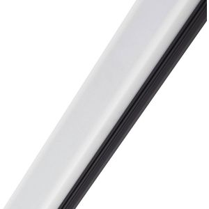 Lindby - Solar buitenverlichting- met dimmer - 1licht - Aluminium, kunststof - H: 60 cm - zwart, wit - Inclusief lichtbron