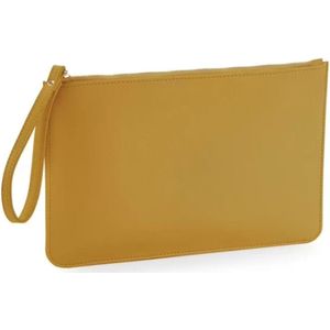 Boutique Accessory Pouch soft mosterd geel handtasje