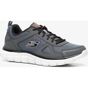 Skechers Track-Scloric 52631-CCBK, Mannen, Grijs, Sneakers,Hardloopschoenen, maat: 42,5