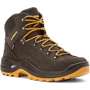 LOWA - RENEGADE GTX MID - Wandelschoenen - Grijs - Nubuck Leer